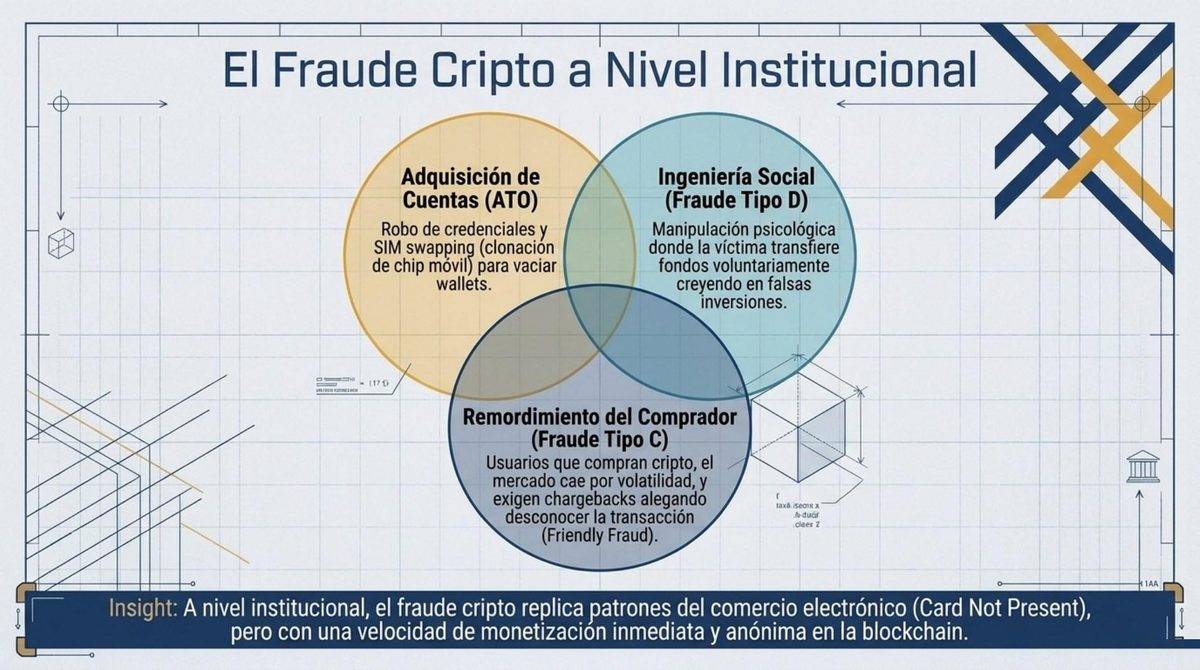 El fraude cripto a nivel institucional